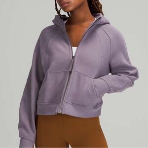 Lululemon Cropped Scuba Zip Up Like New